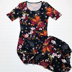 LuLaRoe Ana Maxi Dress Floral Print